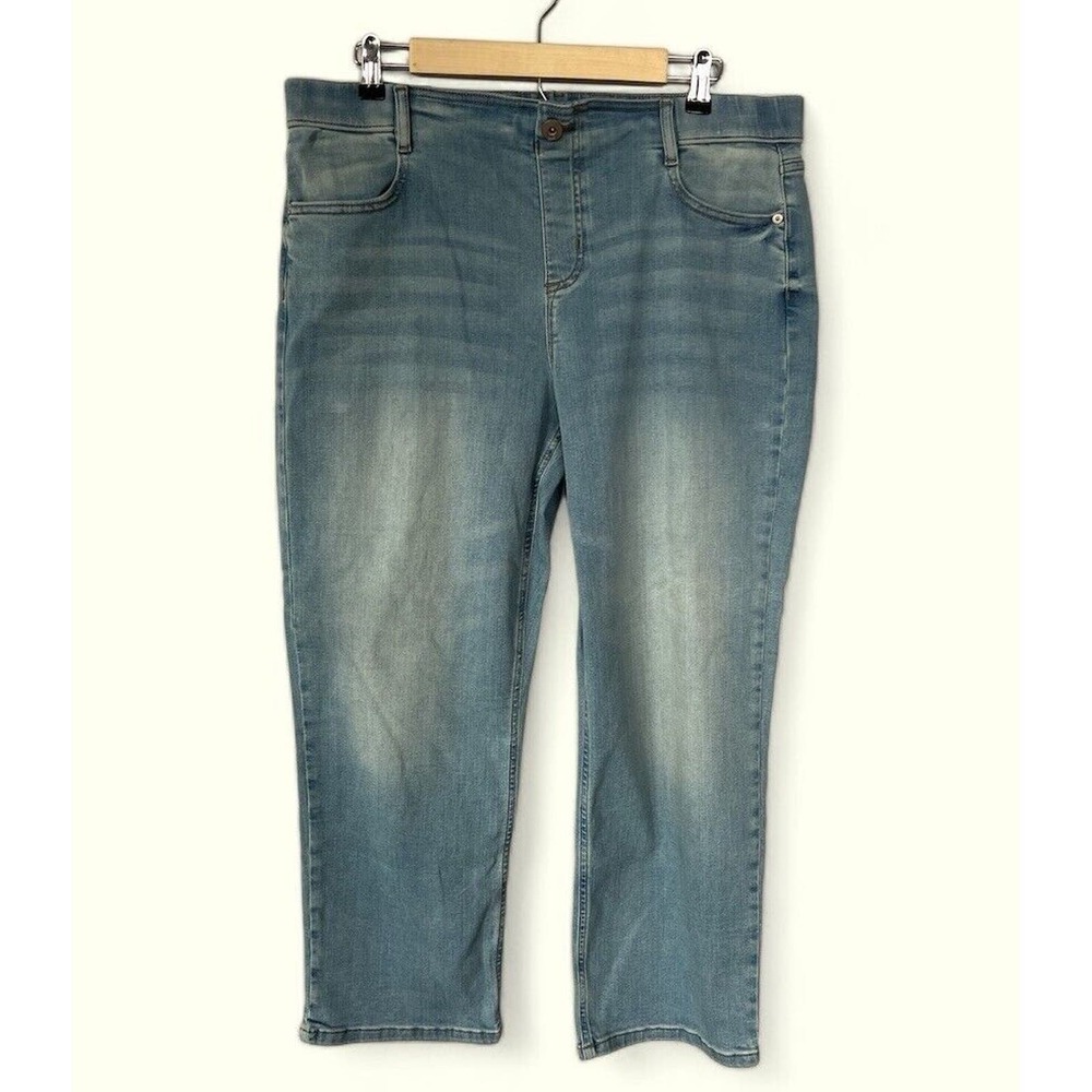 J Jill High Rise Straight Leg Crop Size 14 NWT